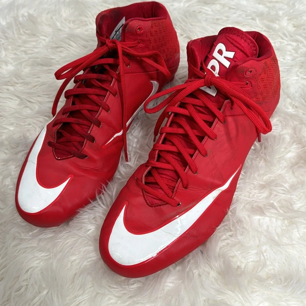 NIKE VAPOR SPEED RED FOOTBALL CLEATS